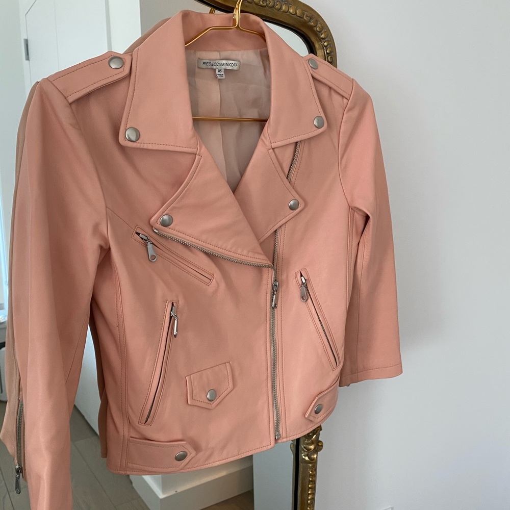 Rebecca Minkoff Leather motorcycle jacket